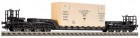 5295 Fleischmann 8-axled low-loader car with 2 brake platforms type SSt06